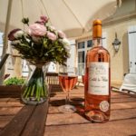 Bouteille vin rosé castel lapeze Chateau Rauly location bergerac Monbazillac